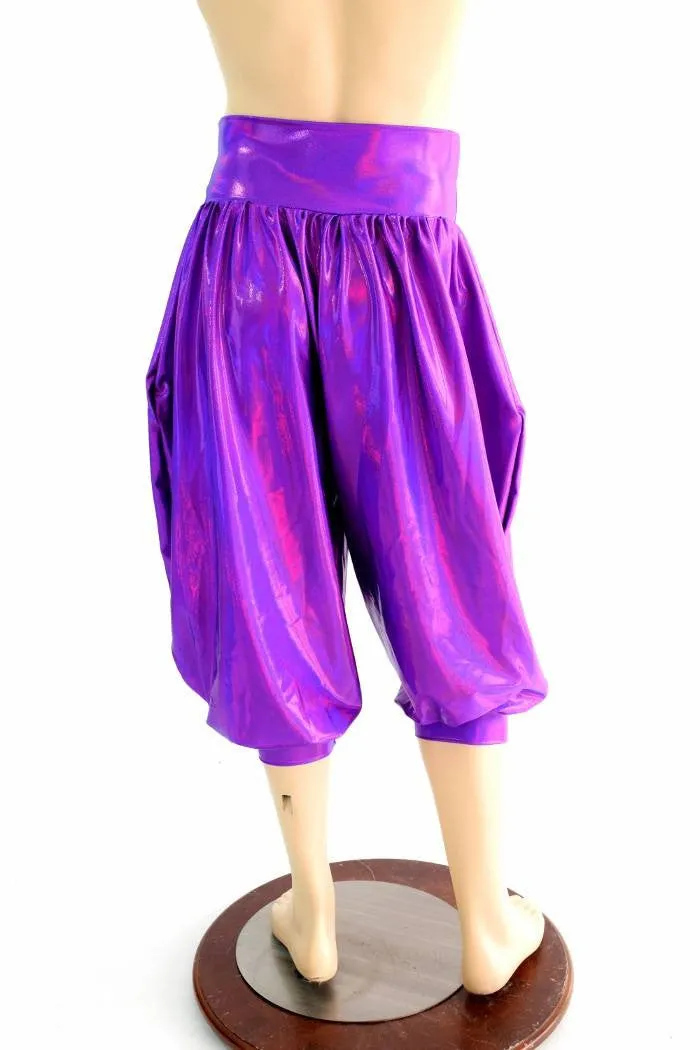 "Michael" Pants in Grape Holo