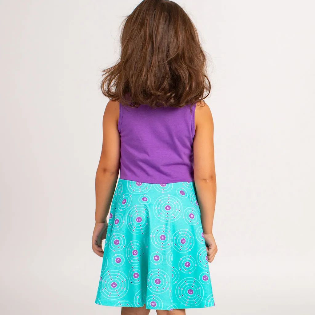 "Up and Atom" Chemistry Twirly Play Dress with Pockets