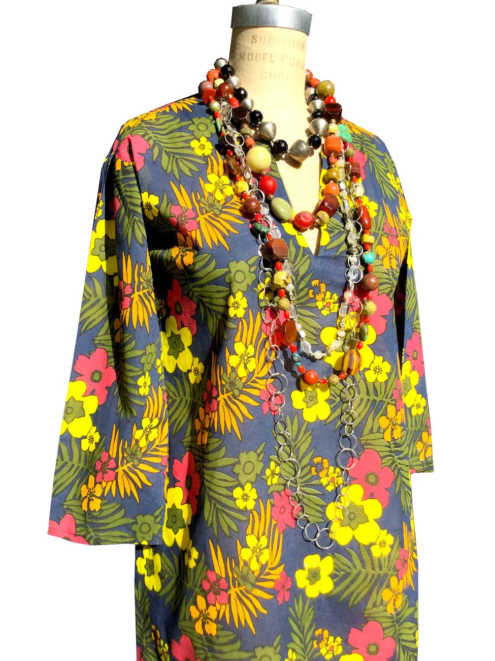 Raja Cotton Tunic Hawaiian Punch