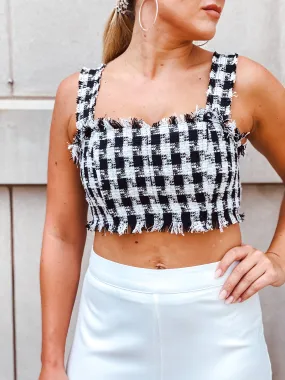 Reality Check Cropped Top