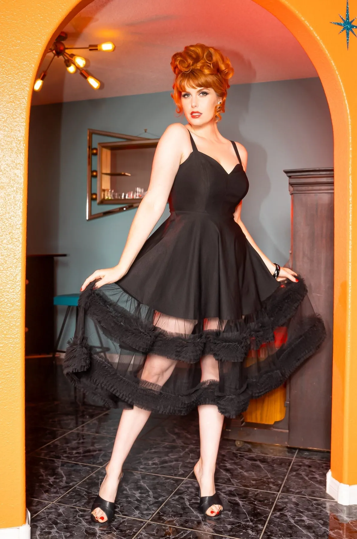 Roman Holiday Tulle Swing Dress by Rebel Love