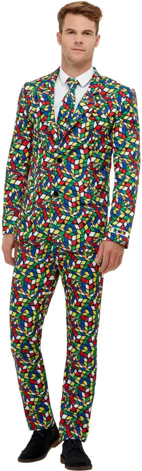 Rubik's Cube Suit Chest 38"-40", Leg Inseam 32.75"