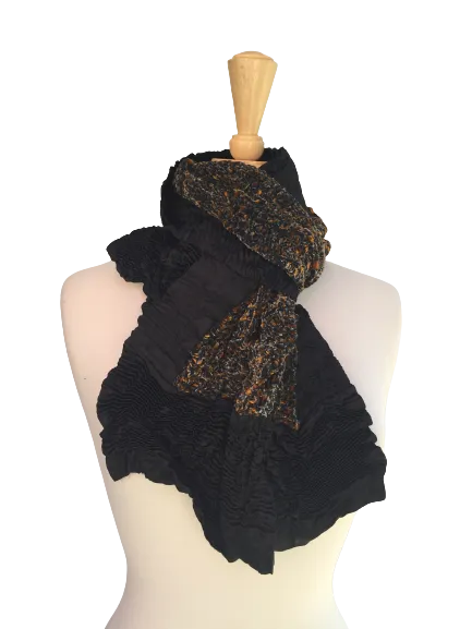 S-KIMV  (Pleated Scarf )