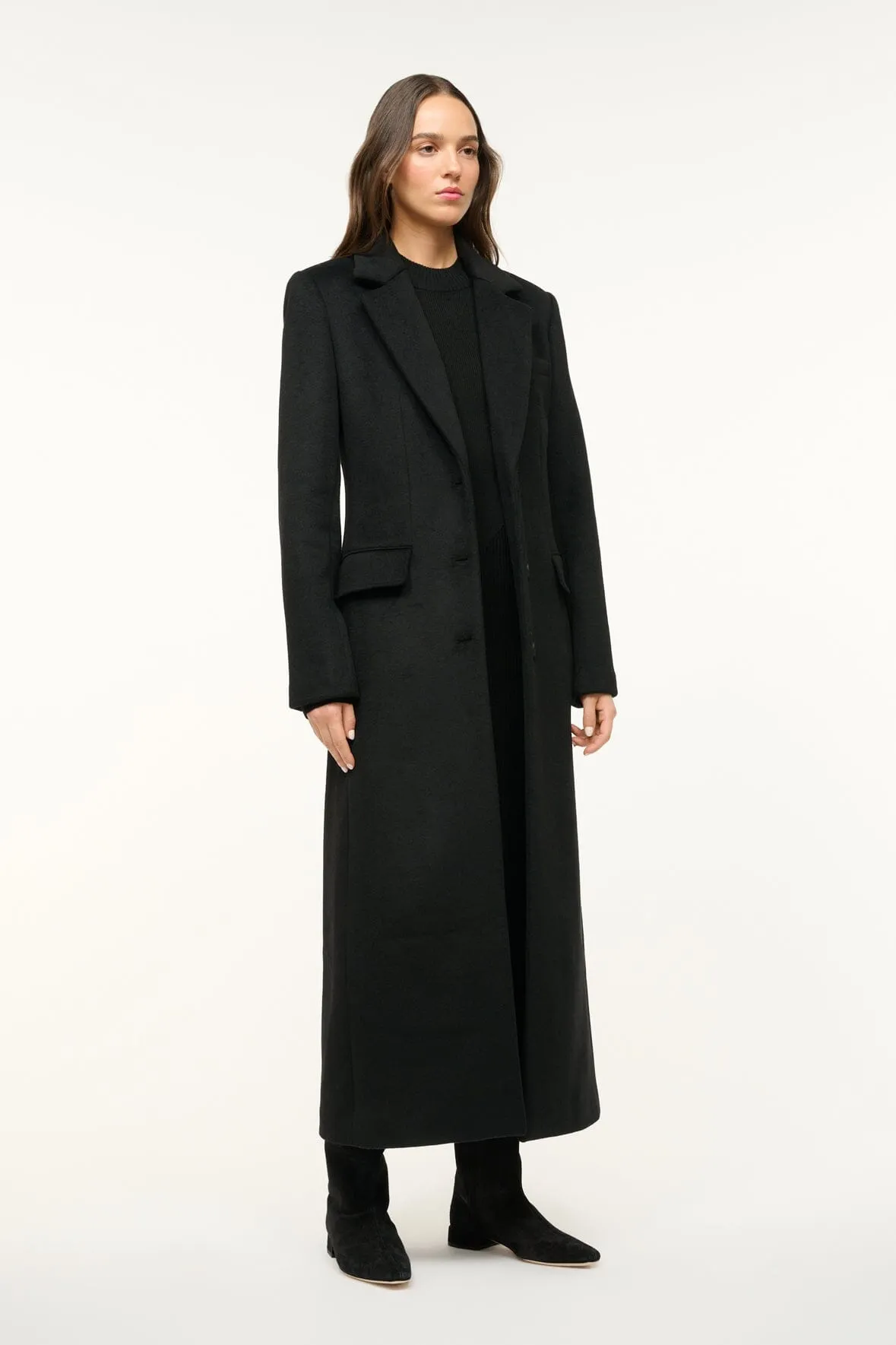 SANZA COAT | BLACK