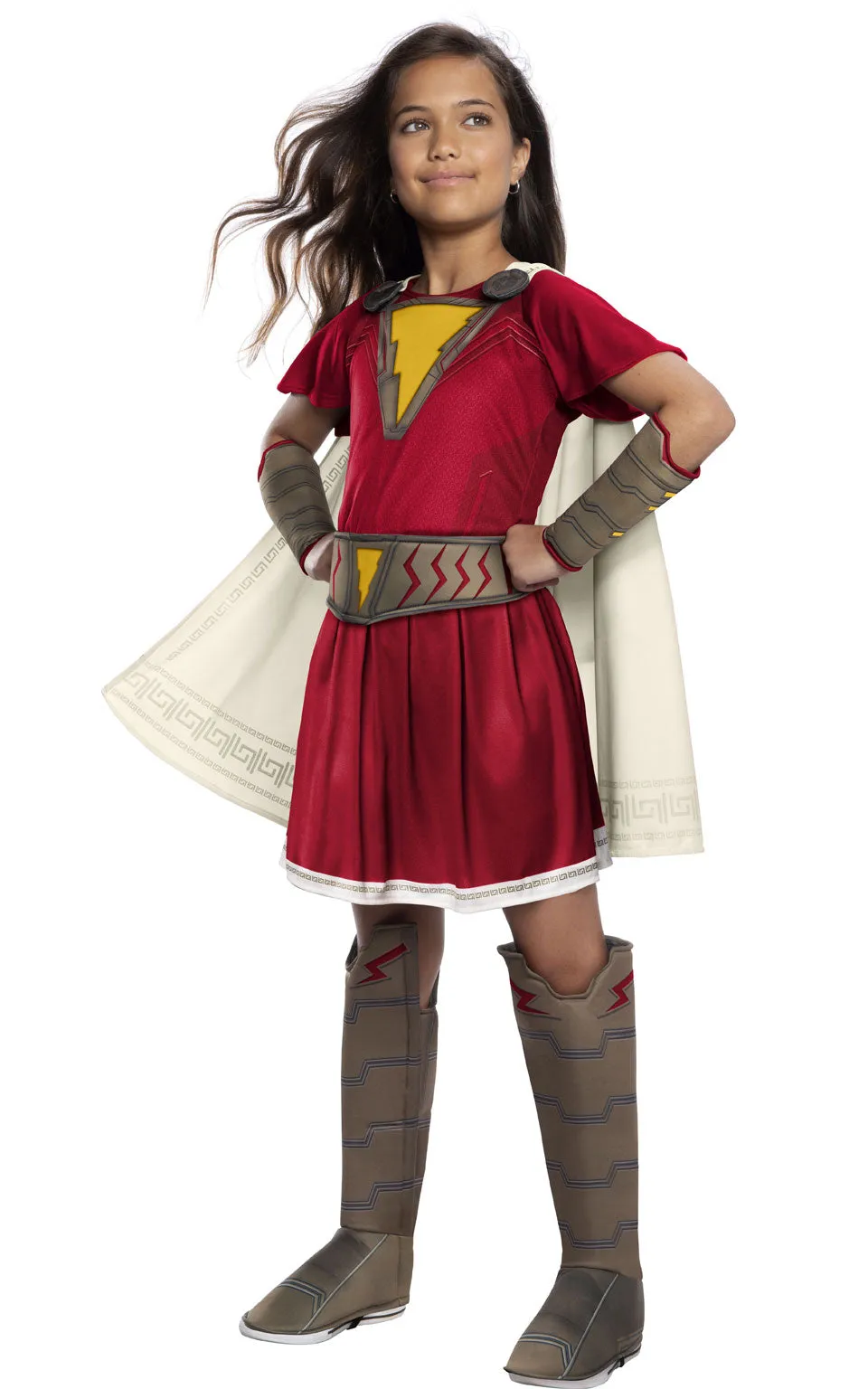 Shazam Mary Costume Deluxe Girl