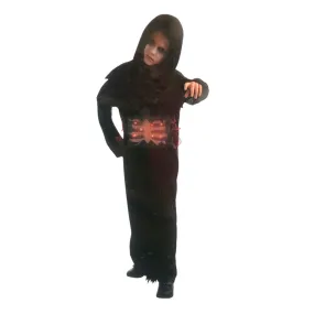 Skeleton Demon Halloween Fancy Dress Costume