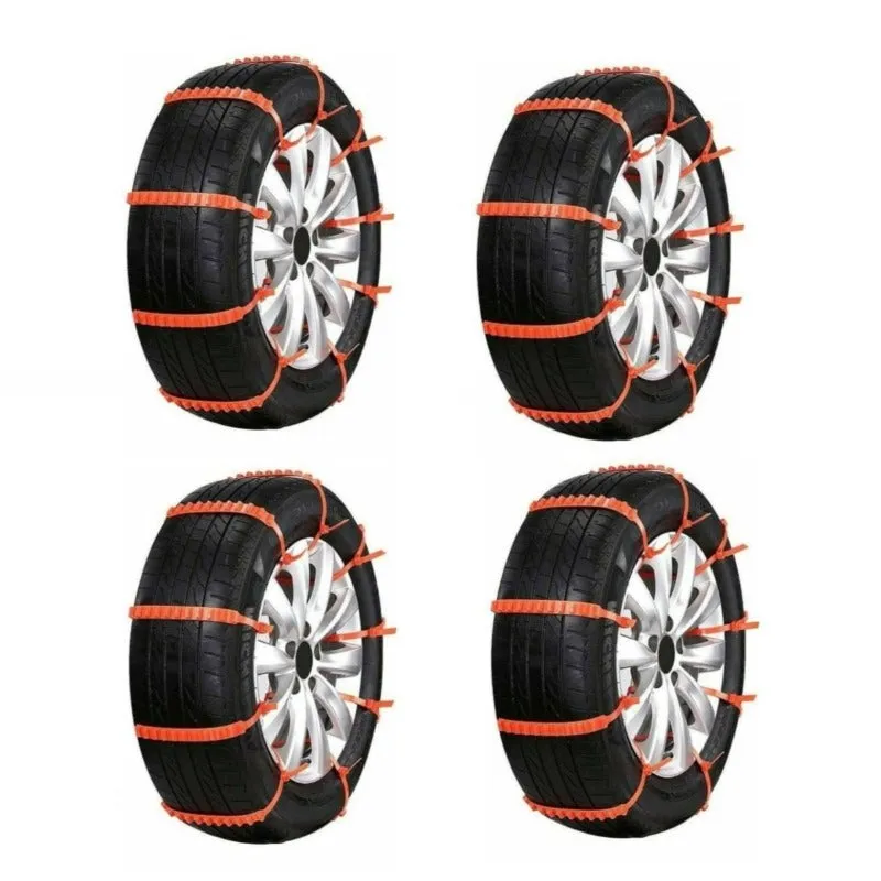 Snow Mud Adjustable Zip Tire Chain Car Truck SUV Anti-Skid Emergency