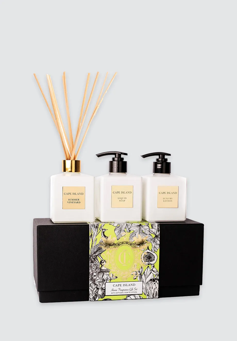 Soap, Lotion and Diffuser Box Set