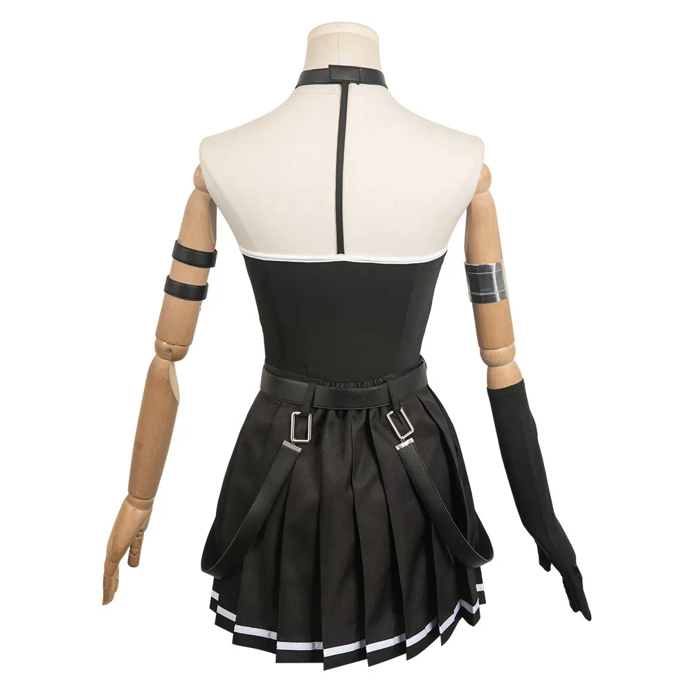 Sousou No Frieren Ubel Women Black Dress Party Carnival Halloween Cosplay Costume