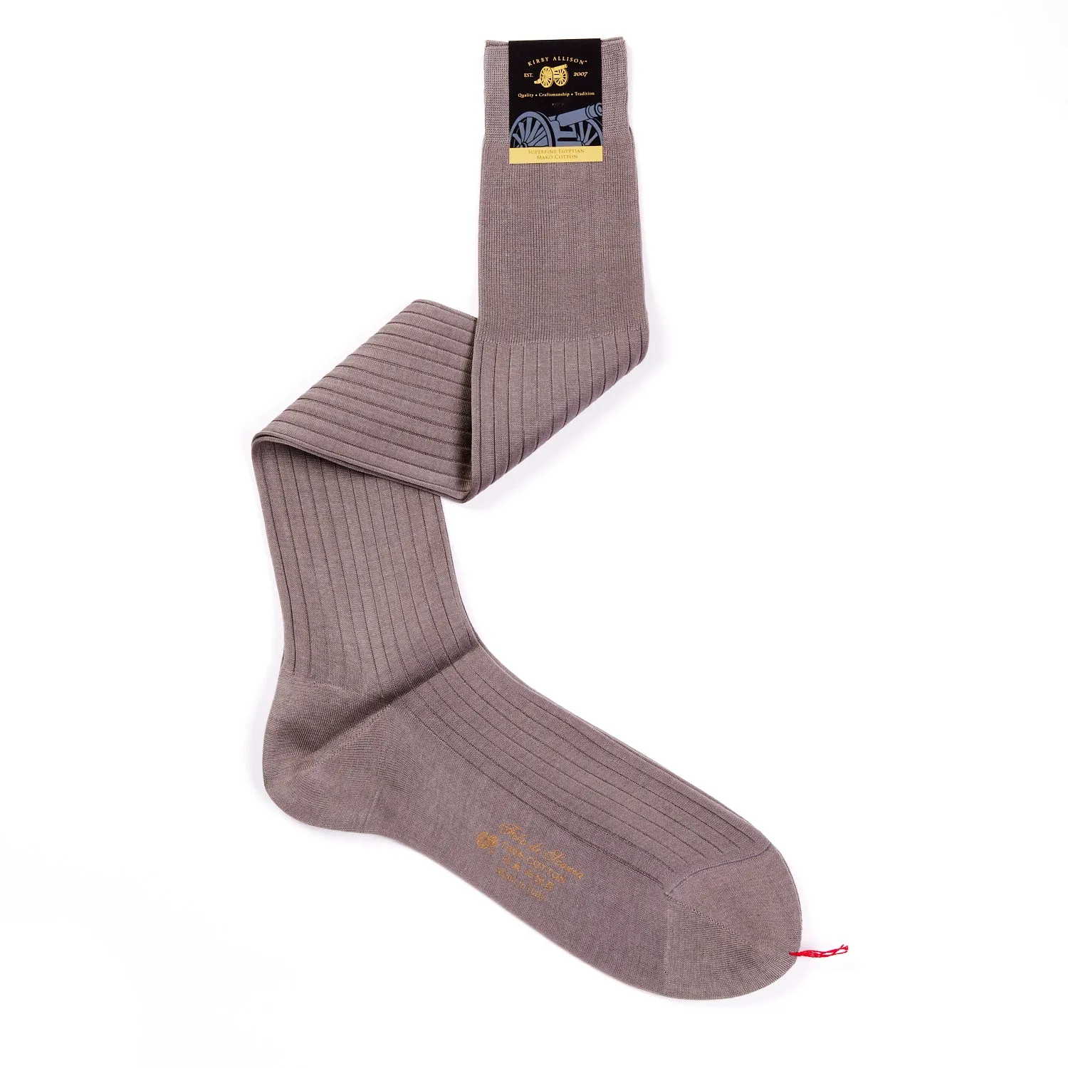 Sovereign Grade Super-Fine Over-the-Calf 920L 100% Cotton Dress Sock