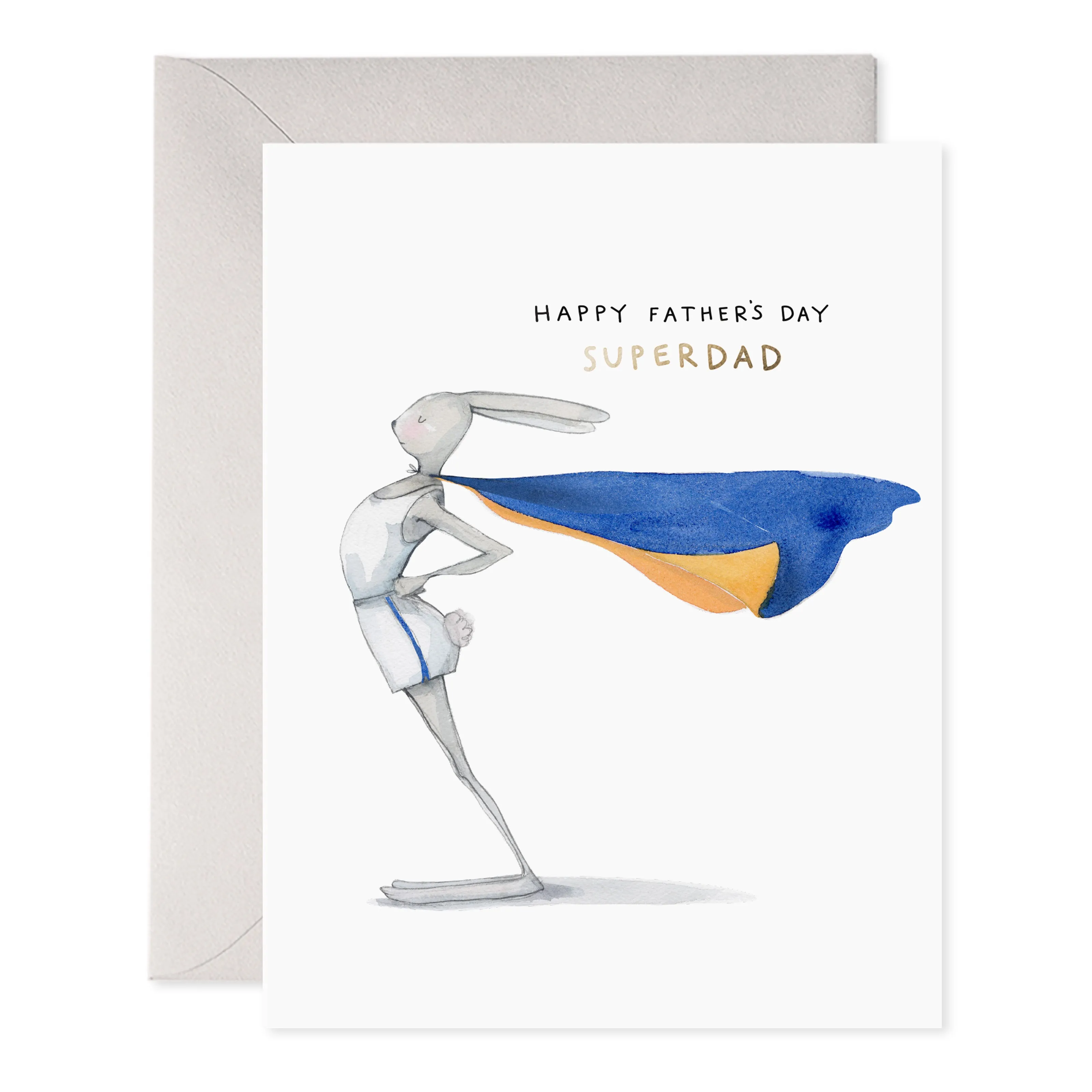 Superdad Greeting Card