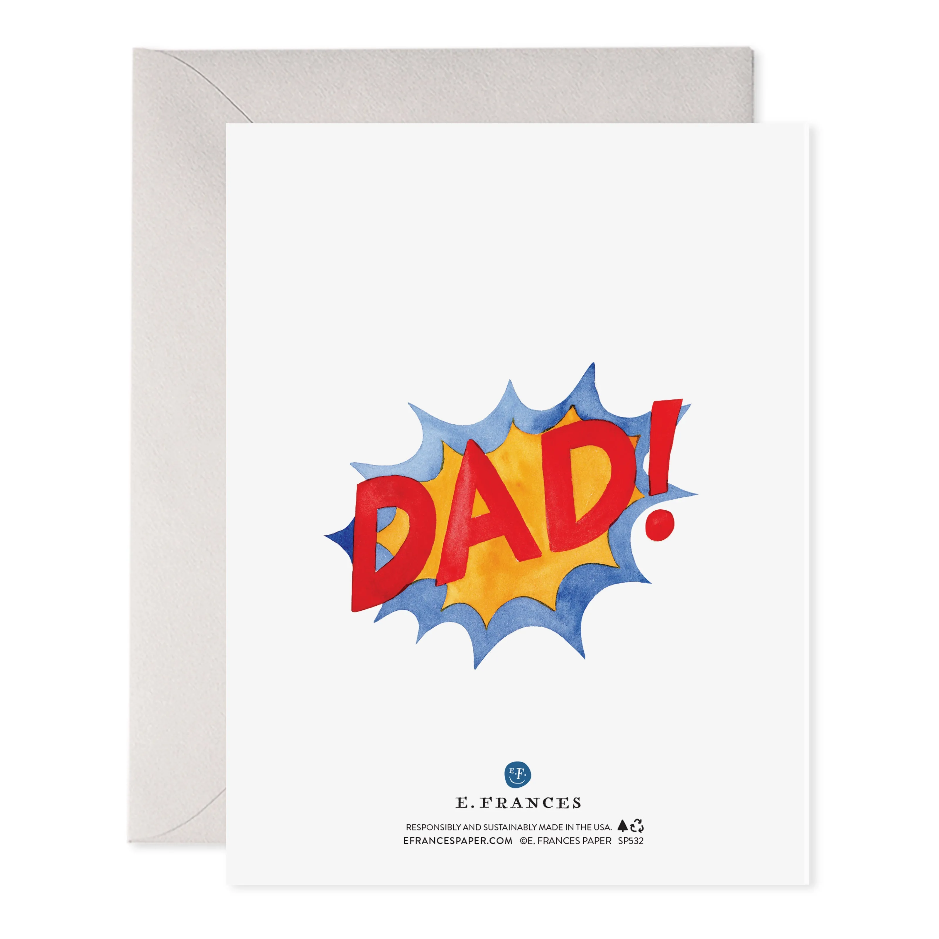 Superdad Greeting Card