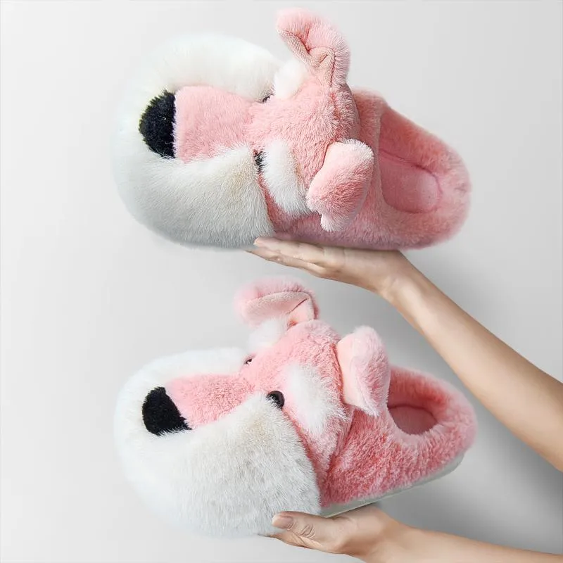 TEEK - Fluffy Schnauzer Slippers