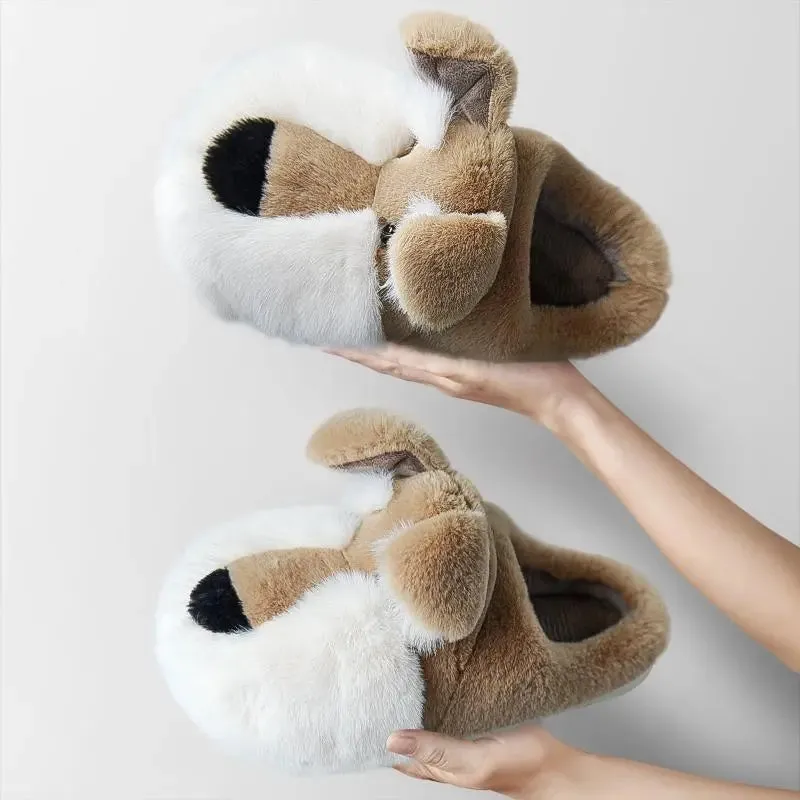 TEEK - Fluffy Schnauzer Slippers