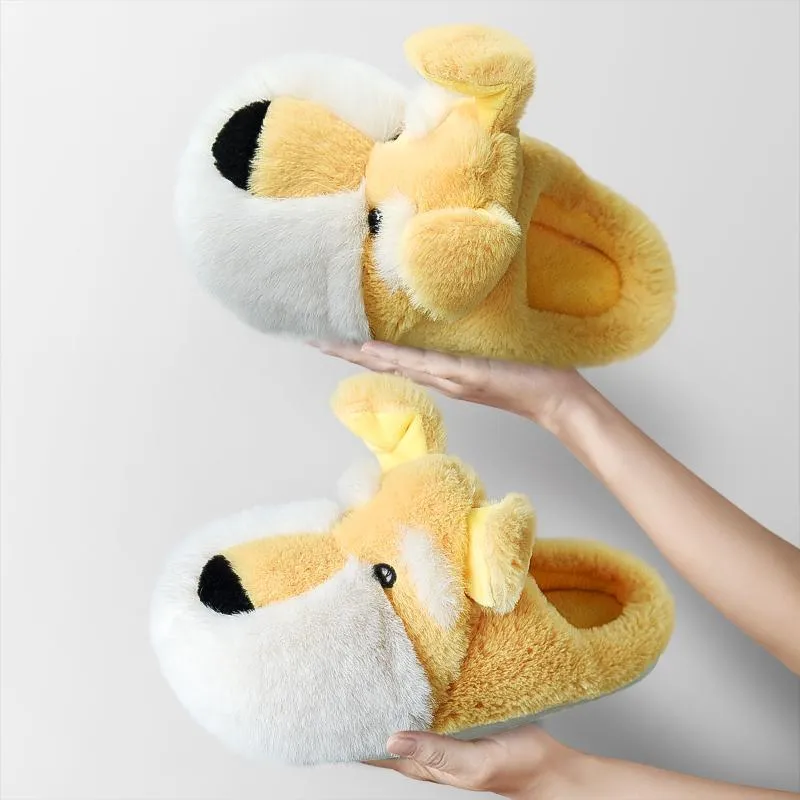 TEEK - Fluffy Schnauzer Slippers