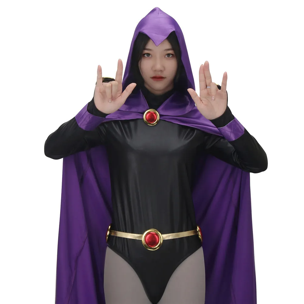 Teen Titans Raven Cosplay Costume for Halloween