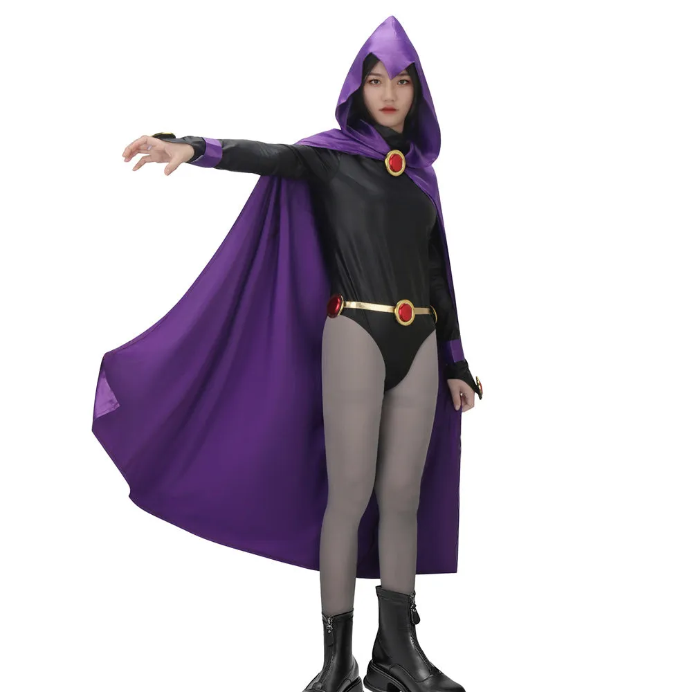 Teen Titans Raven Cosplay Costume for Halloween