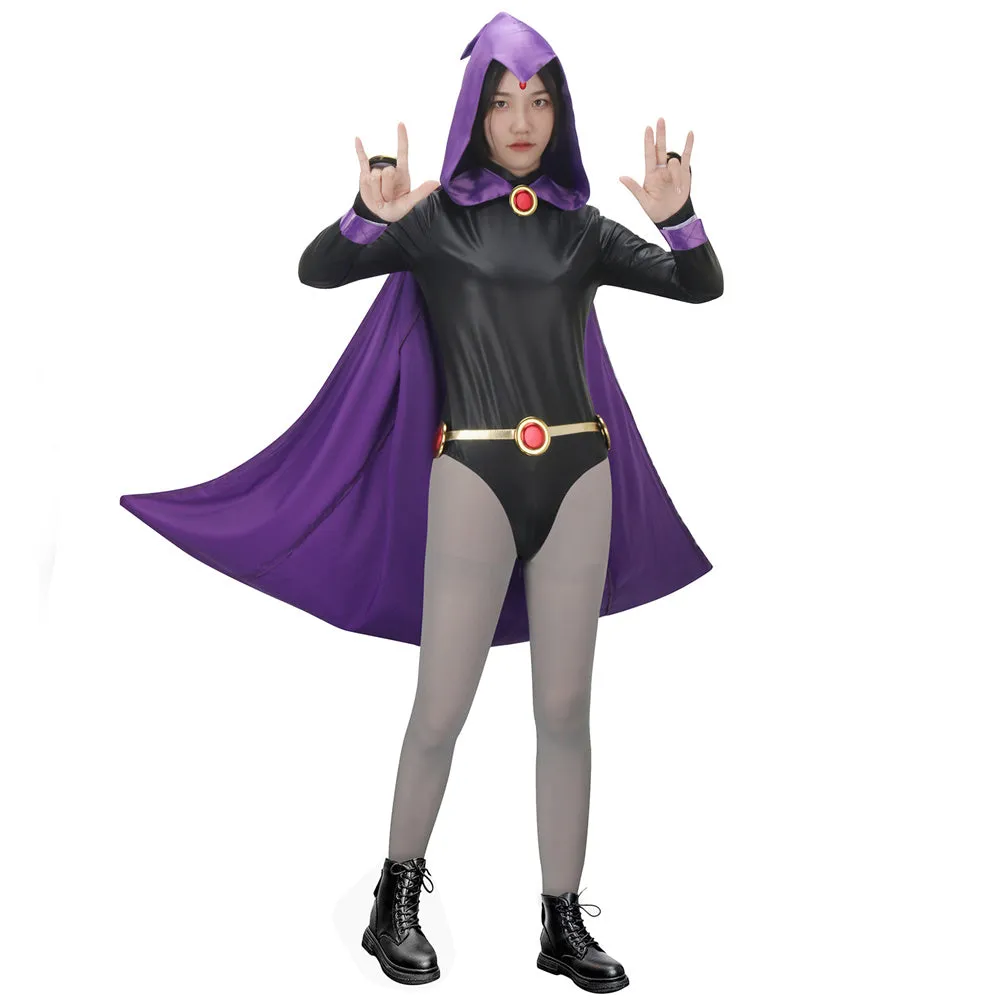 Teen Titans Raven Cosplay Costume for Halloween