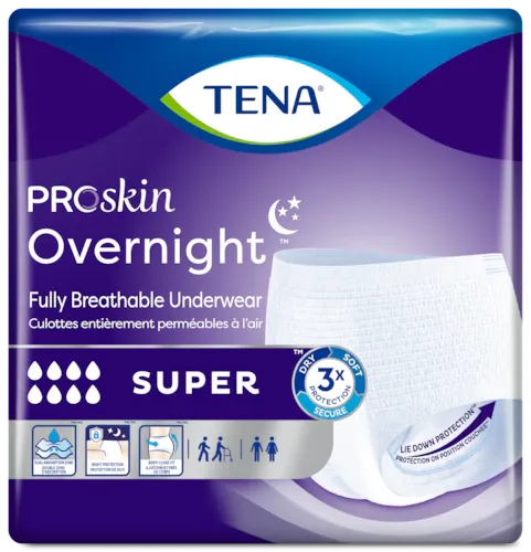 TENA ProSkin Overnight Super - Fully Breathable Underwear