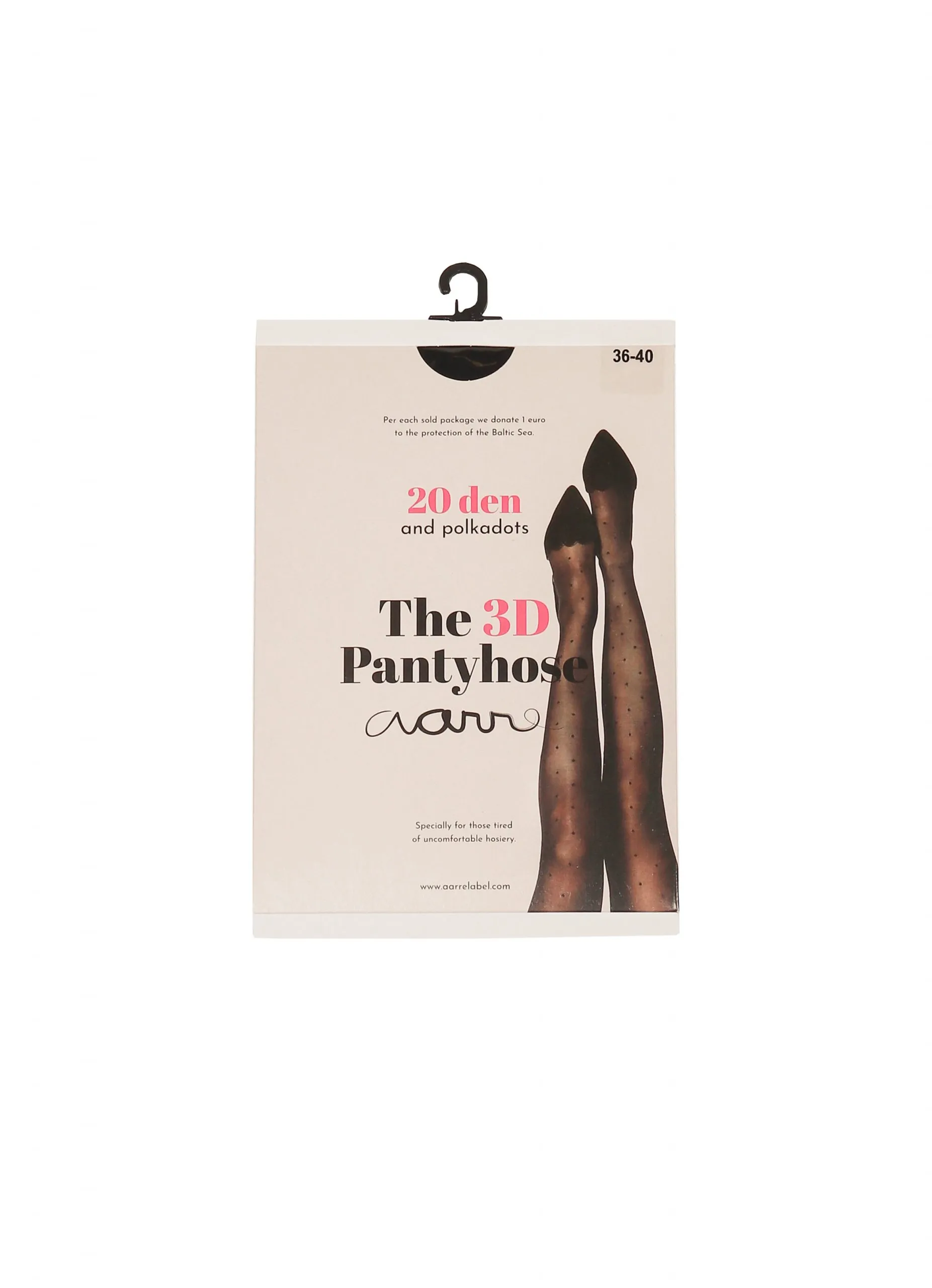 The 3D Pantyhose 20den DOT Black