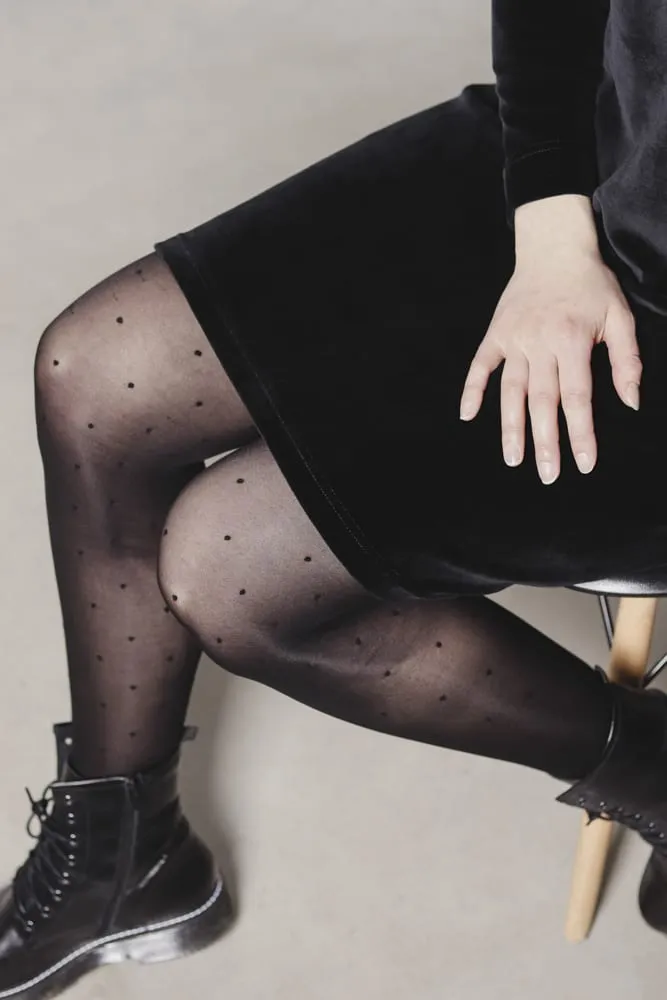 The 3D Pantyhose 20den DOT Black