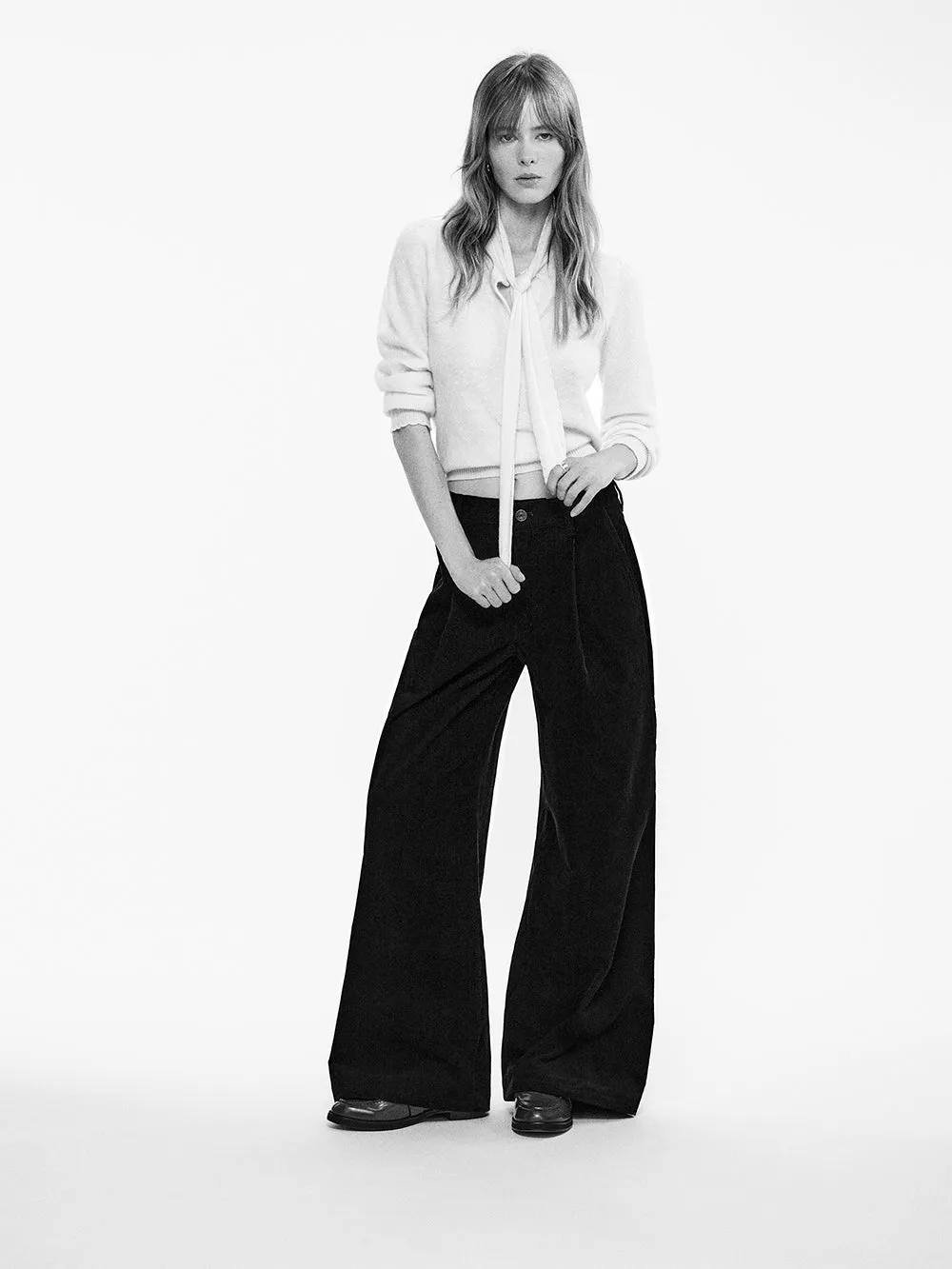 The Corduroy Trouser -- Black