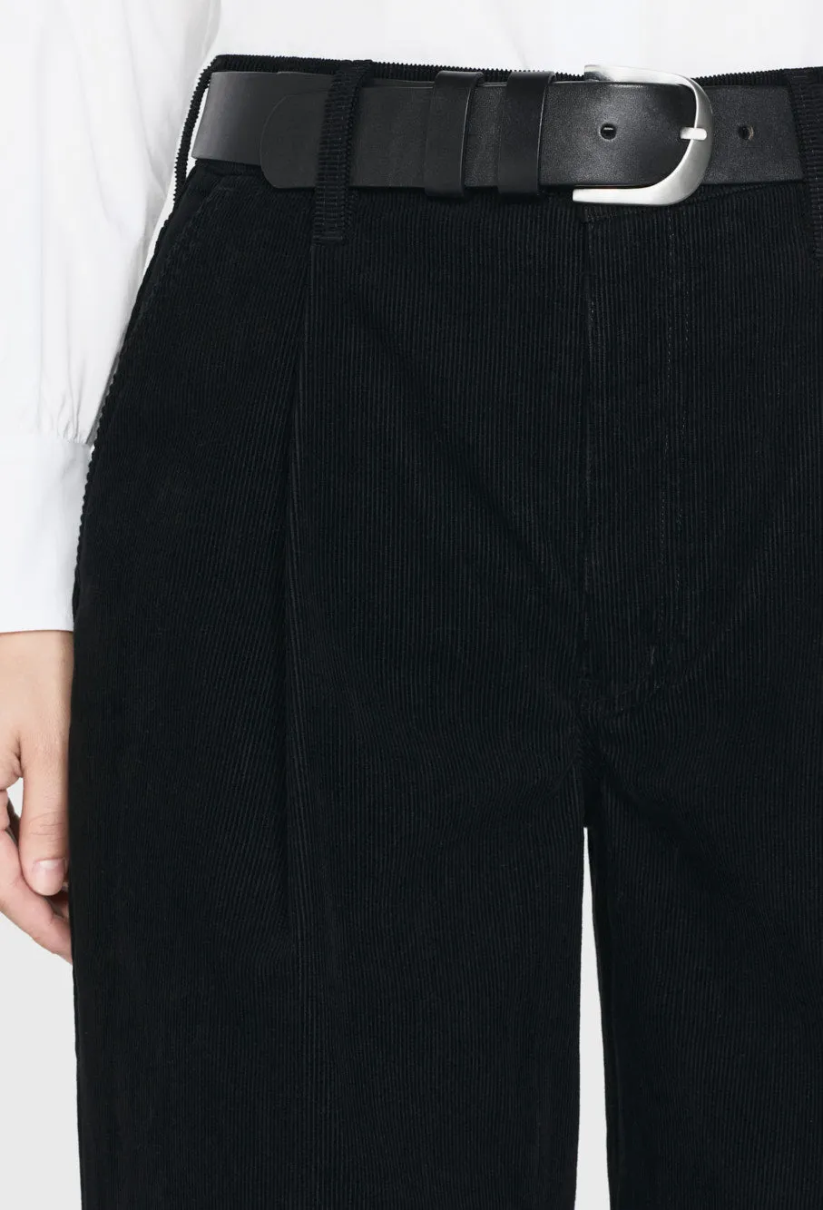 The Corduroy Trouser -- Black