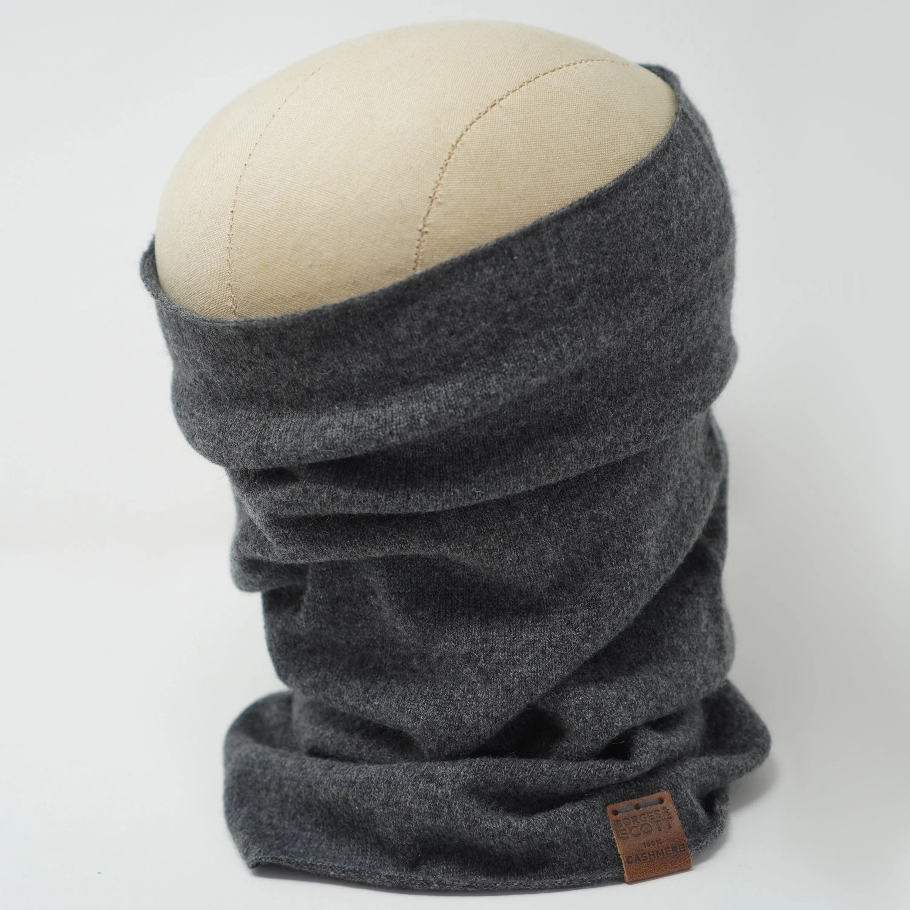 The St Anton - 100% Cashmere Snood - Neck Gaiter / Snood