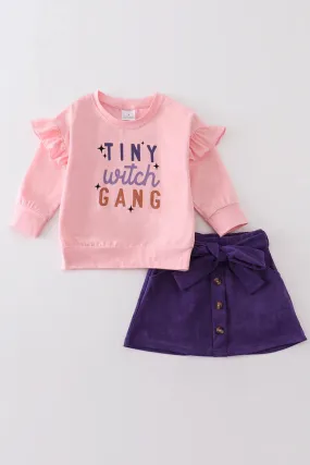 Tiny Witch Gang Skirt Set