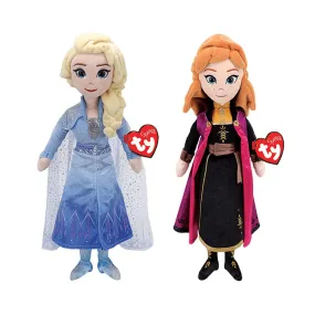 Ty Disney Frozen Dolls - Elsa & Anna