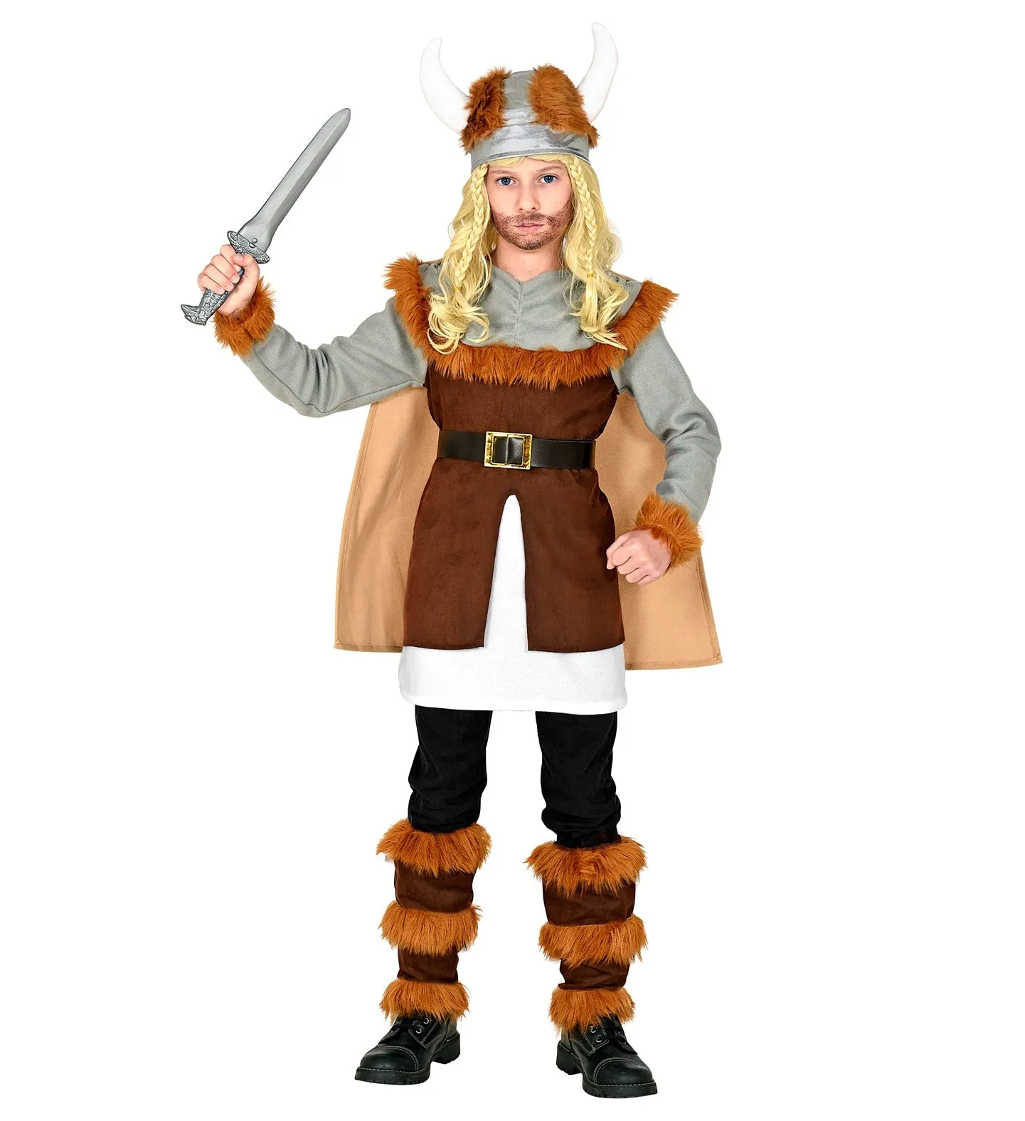 Viking Warrior Costume Boys