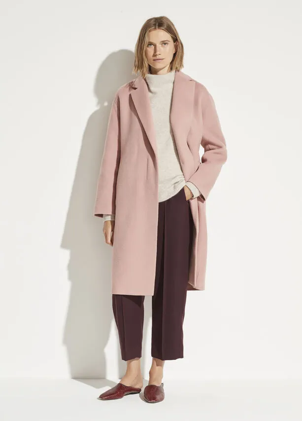 Vince - Belted Coat in Petal Crest