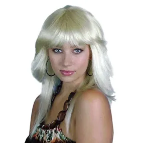 Wig-Blonde 80s Layered