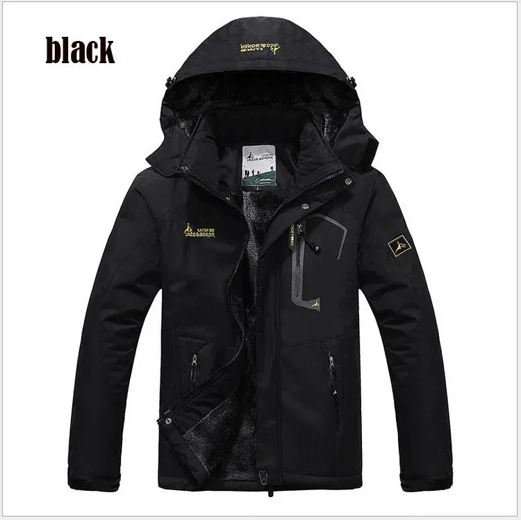 Winter Parka Men Windbreak Plus Thick Warm Windproof Fur Coats Male Military Hooded Anorak Jackets Men's Winter Jackets