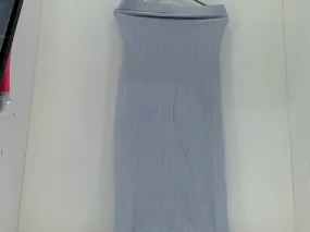 Women's Light Blue Stretch Strap Pull On Skirt Medium