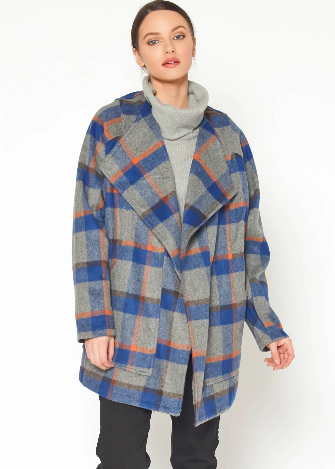 Women's Wool Blended Oversized Coat