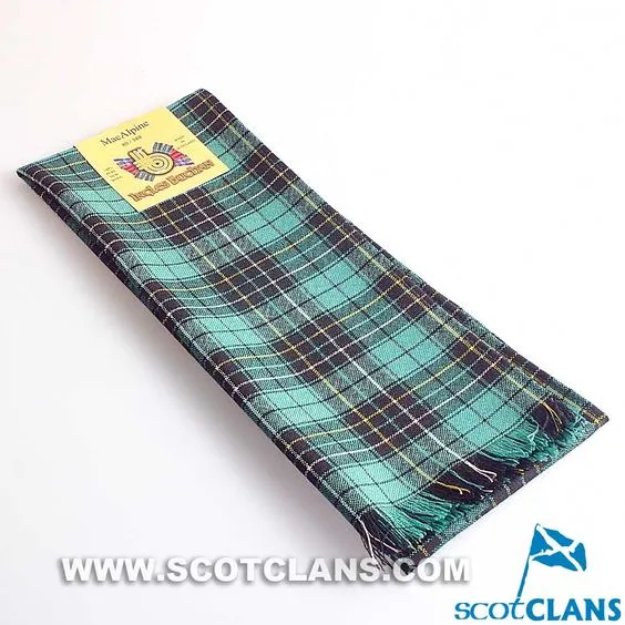 Wool Scarf in MacAlpine Ancient Tartan