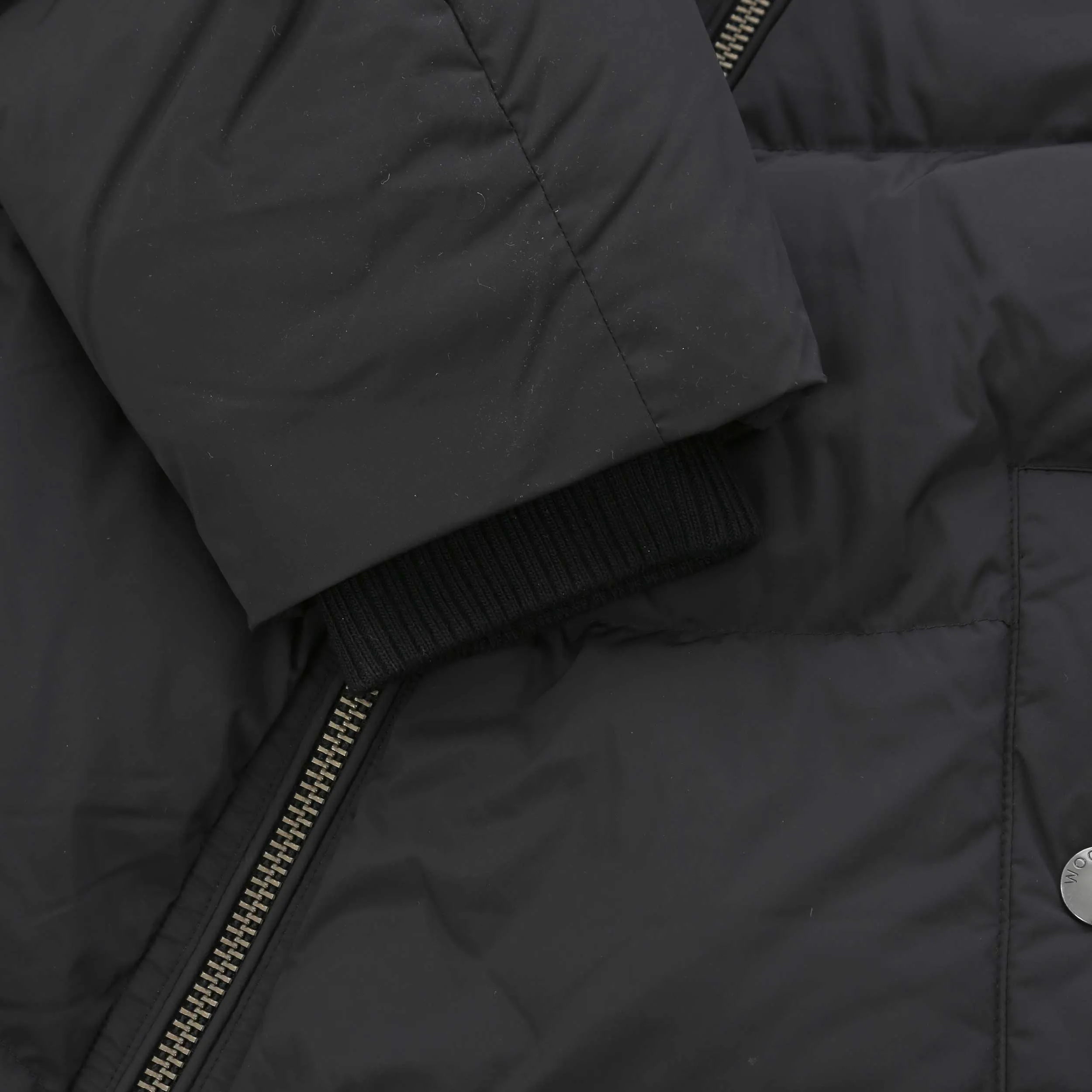 Woolrich Premium Down Jacket in Black