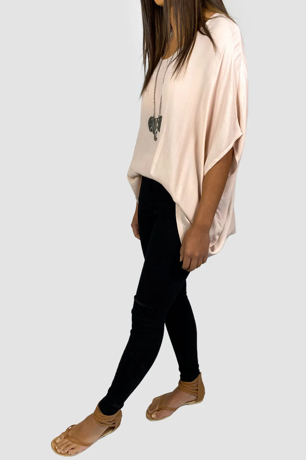 Zara Basic Drape Top