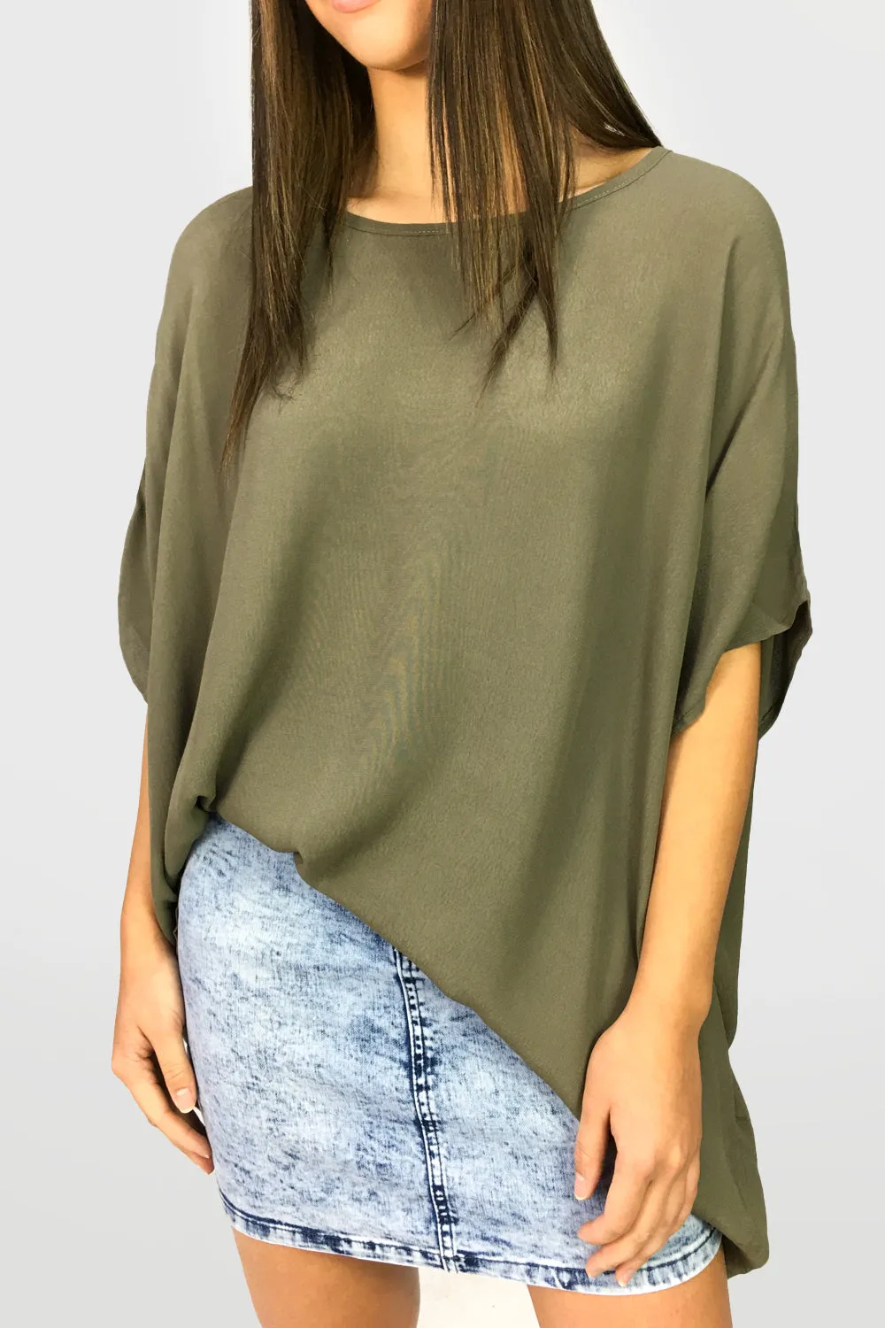 Zara Basic Drape Top