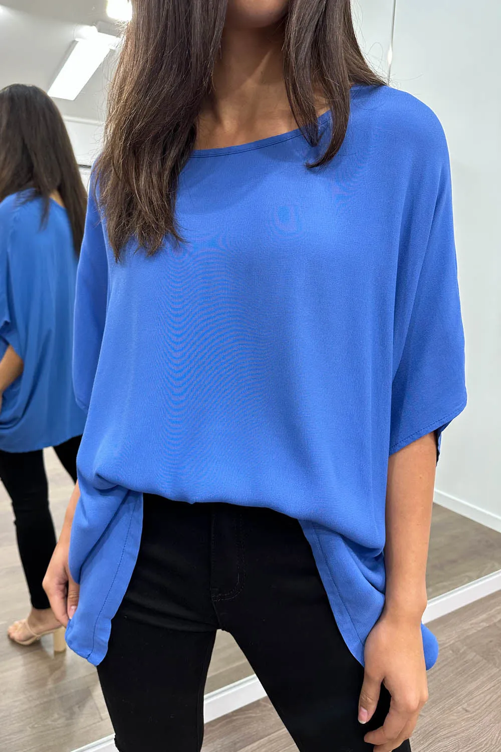 Zara Basic Drape Top