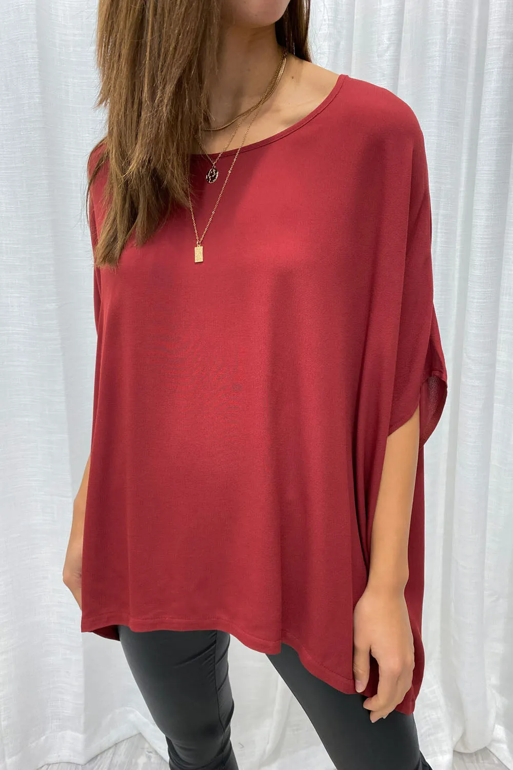 Zara Basic Drape Top