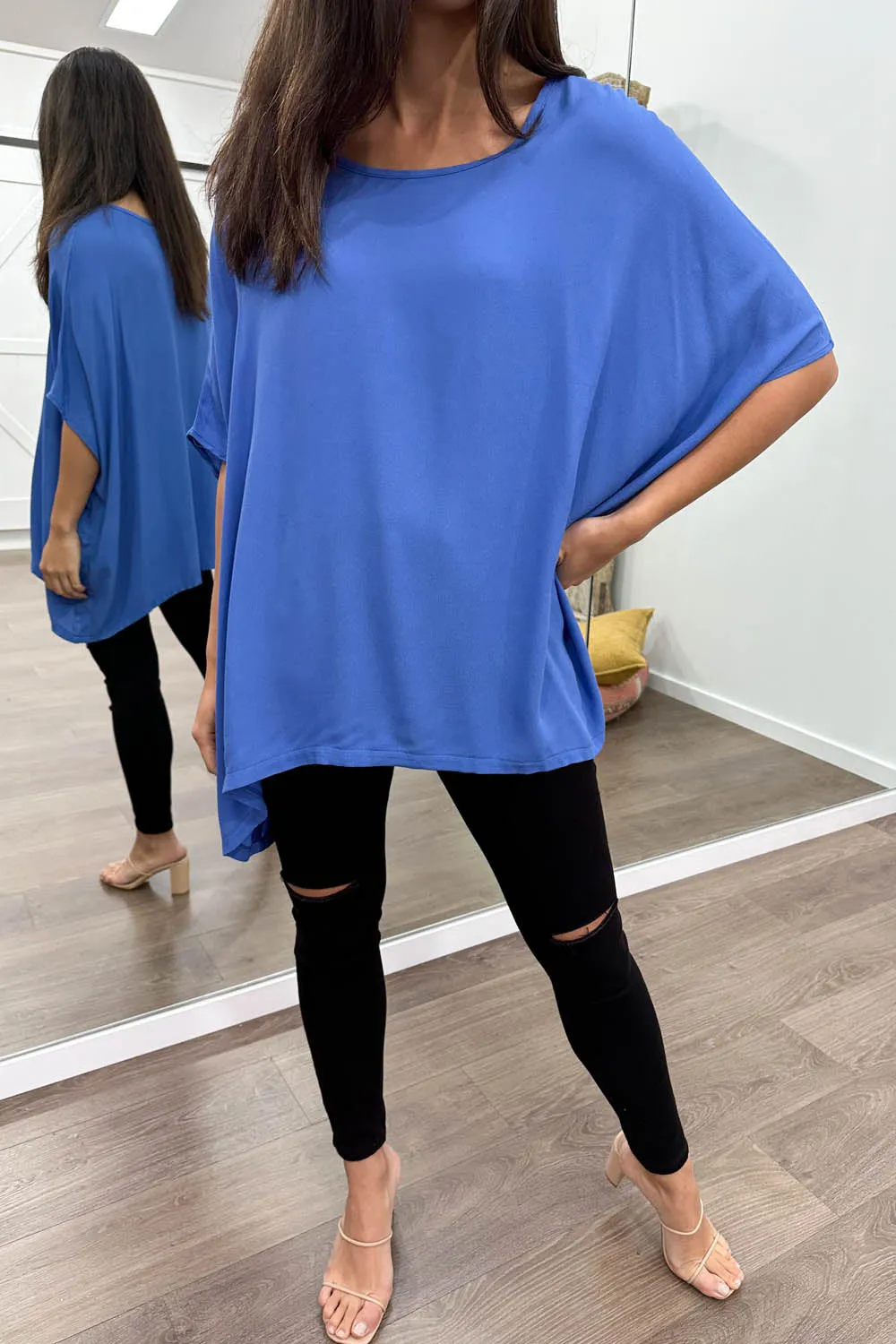 Zara Basic Drape Top