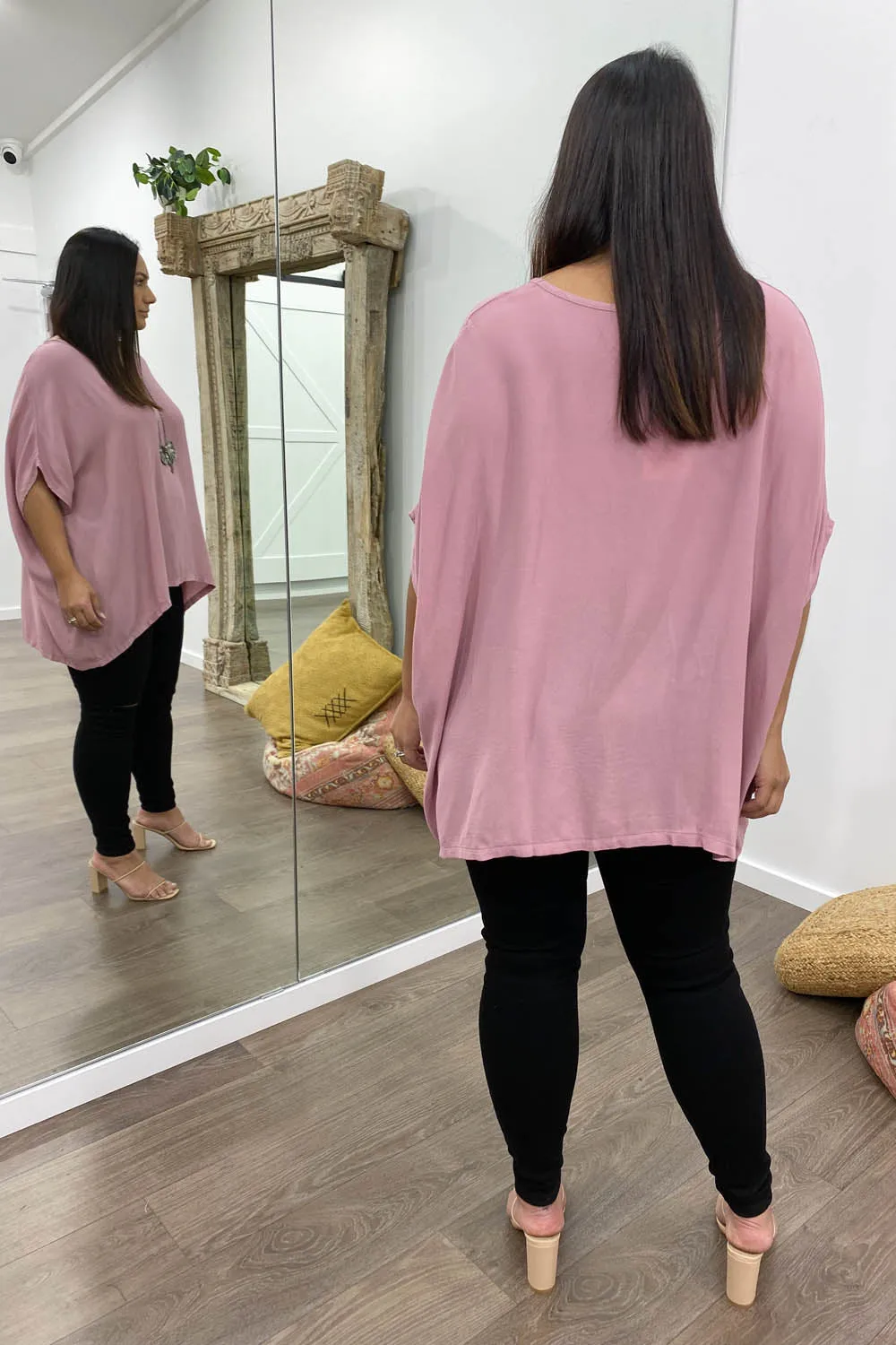 Zara Basic Drape Top