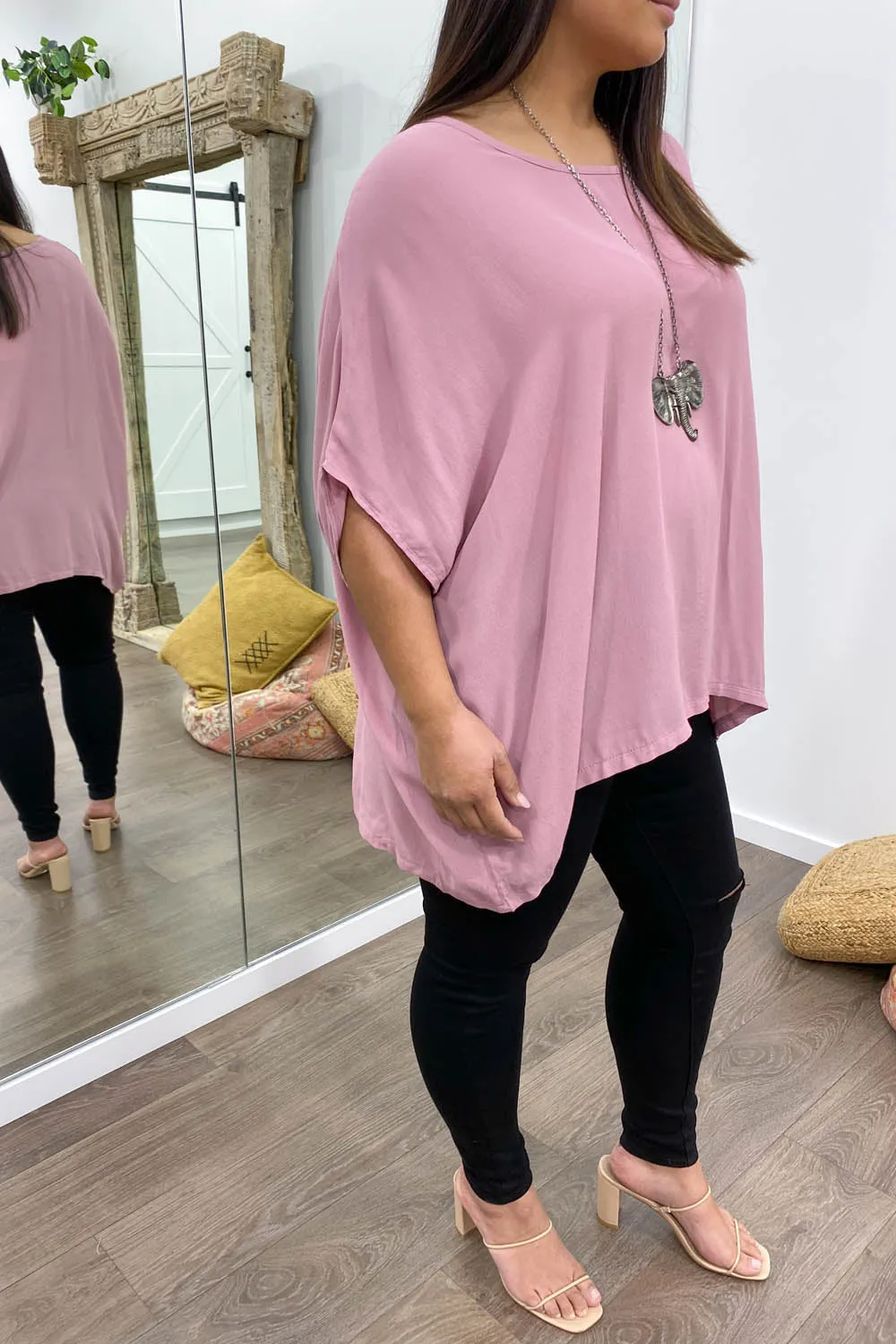 Zara Basic Drape Top