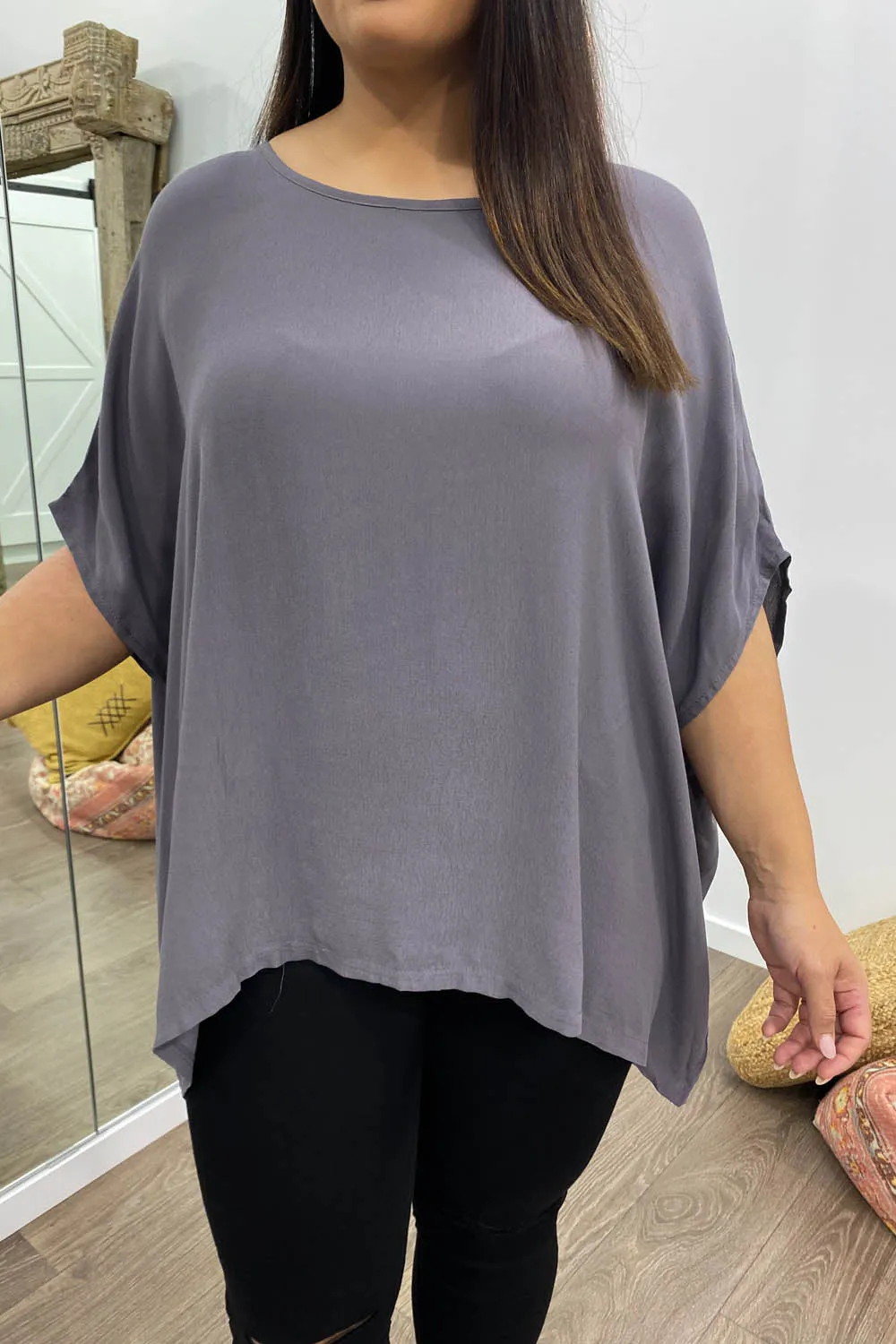 Zara Basic Drape Top