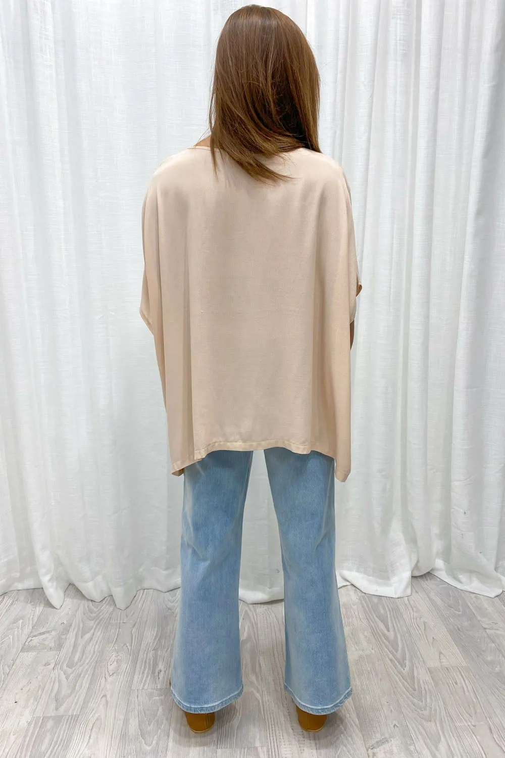 Zara Basic Drape Top