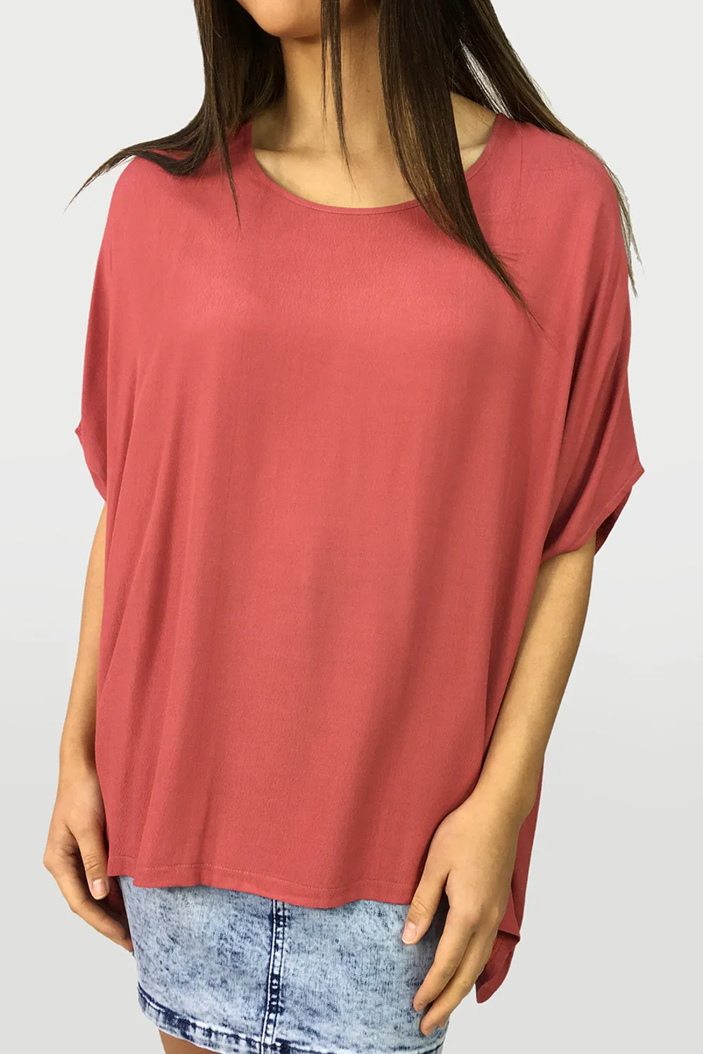 Zara Basic Drape Top