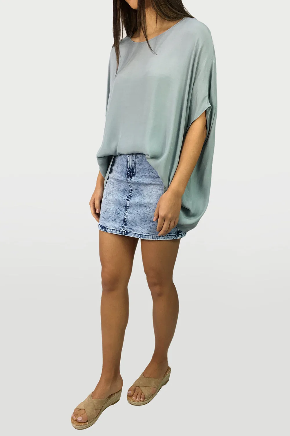 Zara Basic Drape Top